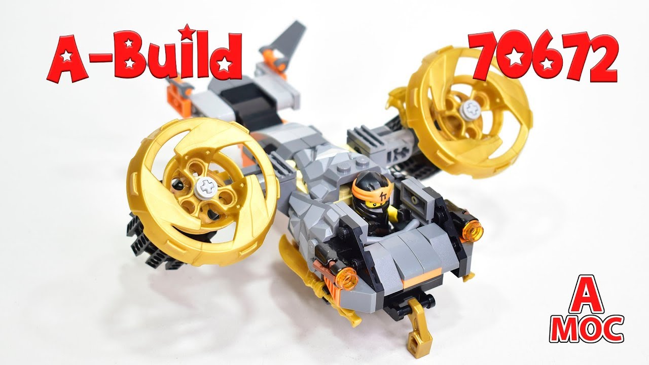 レゴ ニンジャゴー コールのデザルトバイク 70672 組みかえ作品 Cole 