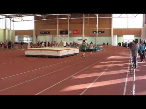 BBM Halle 25.01.2014 - 4x200 MJ U20 2. Zeitlauf