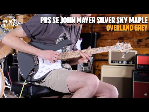 PRS SE Signature | SE John Mayer Silver Sky Maple - Overland Grey - Left-Handed image 11