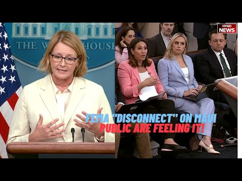 FEMA Admin On Maui Survivor Disconnect: "Amazingly Traumatic Event" / Public "Feeling It" On Climate