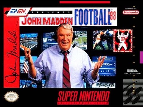 John Madden Football '93 Super Nintendo