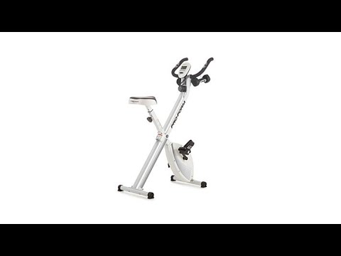 ProForm XBike Folding Upright Bike with 2 lb. Weight Set