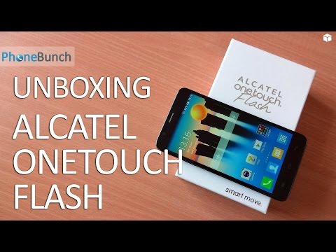 Alcatel Onetouch Flash Unboxing & Hands-on Overview