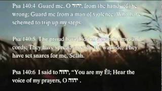 Psalm 140 Avaid Cohen Video