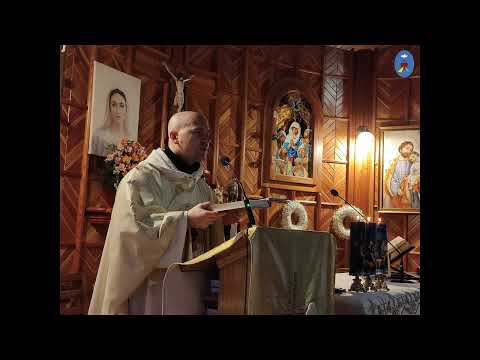 Pustelnia 14.01.2022 - Kazanie o. Daniela - Ogłaszajmy Jezusa Królem naszych zranionych serc.