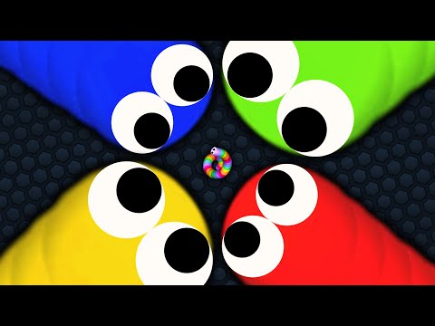 Slither.io Pro Tiny Snake vs Giant Snakes - Epic Slitherio Gameplay