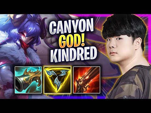 CANYON IS A GOD WITH KINDRED IN EUW SOLOQ! - GEN Canyon Plays Kindred JUNGLE vs Vi! | Bootcamp 2024