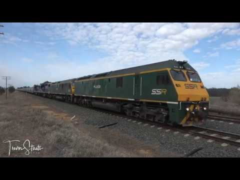 SSR Monster Grain Train at Gerogery - 12 September 2018