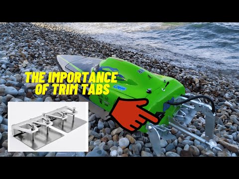 The importance of trim tabs on rc boats