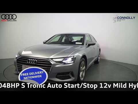CMG AUDI BALLINA KY19OFZ AUDI A6 Sport 40TDi 204BHP S Tronic Auto Start:Stop 12v Mild Hybrid,SILVER