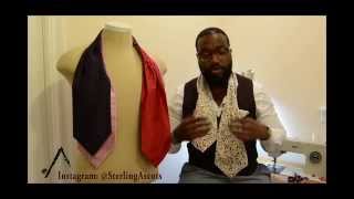 How to tie an Ascot (Cravat) - Sterling Ascots