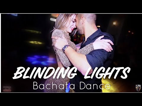 Arnaldes y Bri Bachata Social Dance - Blinding Lights
