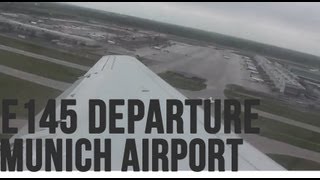 preview picture of video 'Inaugural flight: Departure from Munich Airport, bmi regional Embraer E145'