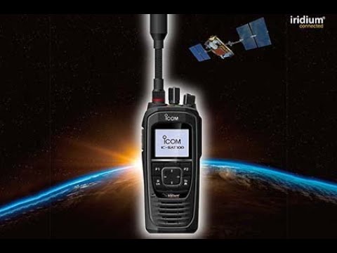 Iridium Icom PTT Satellite Radio - Fully Global Push-To-Talk Connectivity