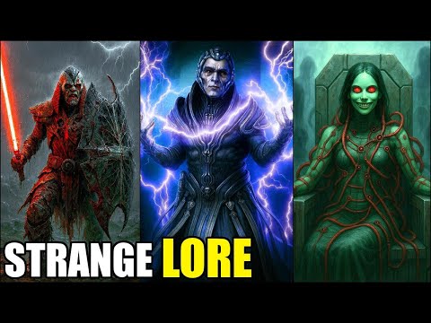 STRANGE AND OBSCURE SITH LORDS (Lore Compilation) 
