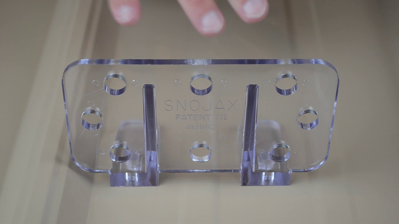 Snojax I Original PolyCarbonate Plastic Snow Guards