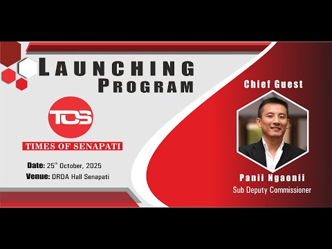 OFFICIAL LAUNCH EVENT OF TIMES OF SENAPATI