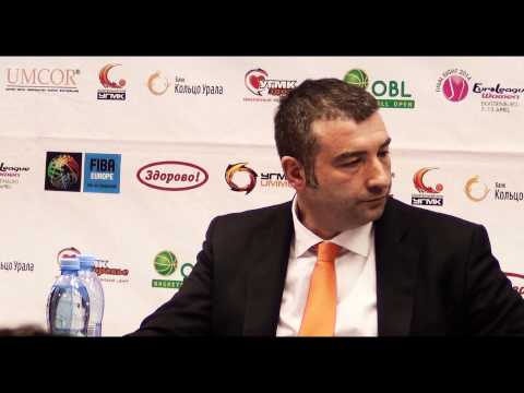 UMMC VS FAMILA SCHIO, 25.02.2014. Postgame.