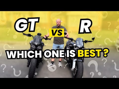 Triumph Rocket 3R vs GT