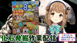 【みるくぷりん】化石を掘る【作業配信】