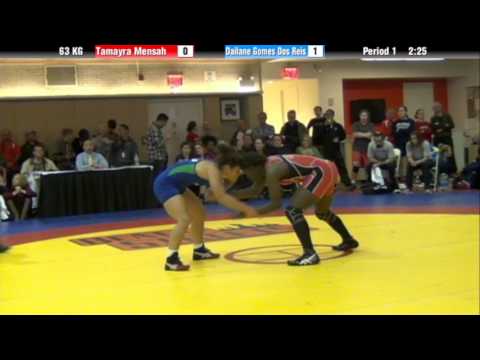WM 63 KG - Tamayra Mensah (Titan Mercury) vs Dailane Gomes Dos Reis (Brazil)