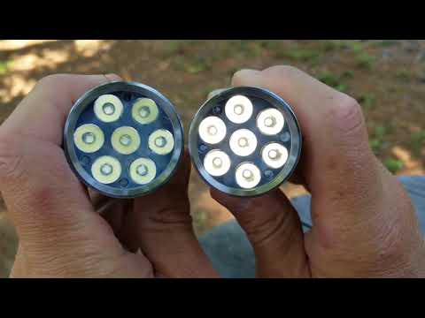 Original Fireflies E07 XPL HI vs newest generation E07 with SST20