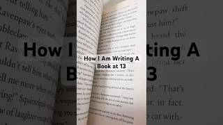 How I Am Writing A Book At 13 #author #authortube #booktube #teenwriter