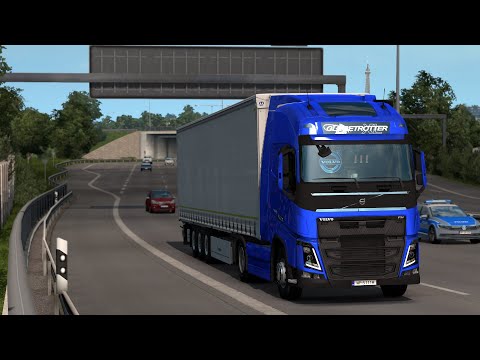ETS2 1.38 - ProMods 2.50 - Volvo FH 540 - Trip: Berlin - Opole