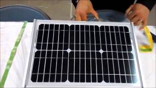 Solar panel applying Solar panel applying