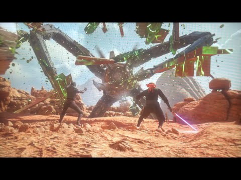 STAR WARS JEDI: SURVIVOR PS5 Walkthrough Gameplay Part 16 - GIANT DRILL BOSS [FULL GAME]