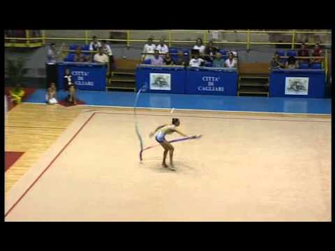 Evgenia Kanaeva-Ribbon-Sardinian Cup 2011-TV Coverage