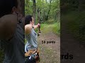 58 Yard Shot On A Bedded Elk Target Ishootxpedition Archery Bowandarrow Target Bow Woman