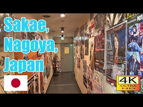 Sakae, Nagoya and A Live Music Venue / (Japan Vlog 02) / 2025 / 4K