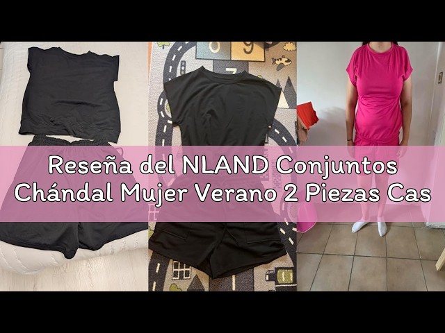 Vídeo relacionado con Totatuit Conjunto sport mujer 2 piezas sweatshirt cuello redondo pantalón