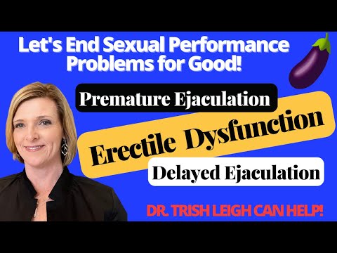 A SIMPLE Solutions to ED, PE, and DE - Let's End Sexual Performance Problems for Good!