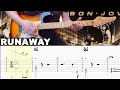 Bon Jovi - Runaway | Guitar cover WITH TABS |