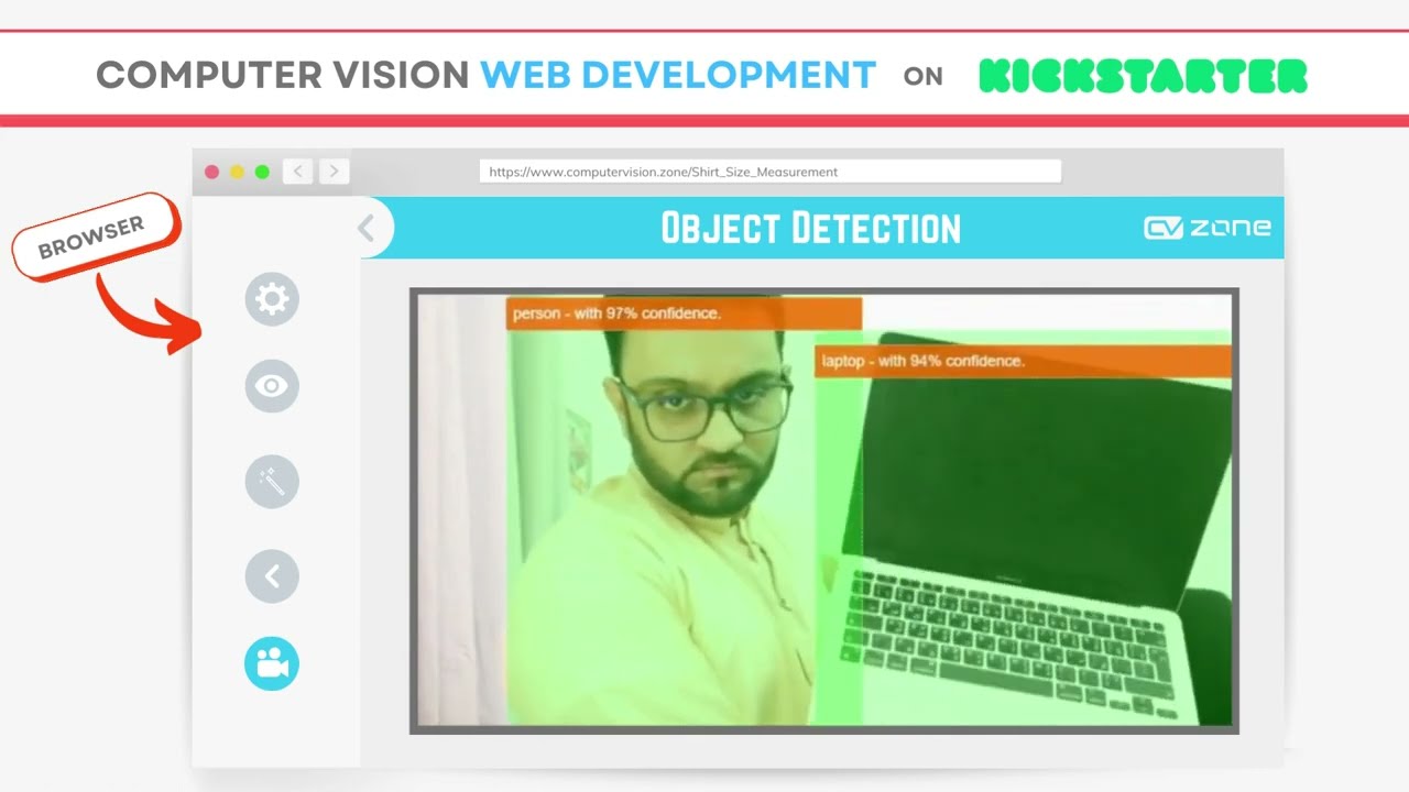 Object Detection in the browser | Computer Vision Web Development