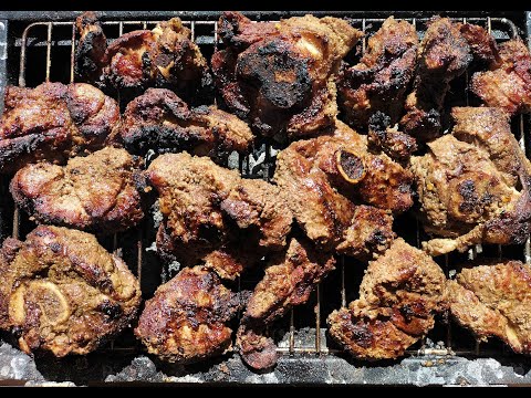 Nyama Choma Recipe - Kenyan BBQ Goat (Mbuzi)