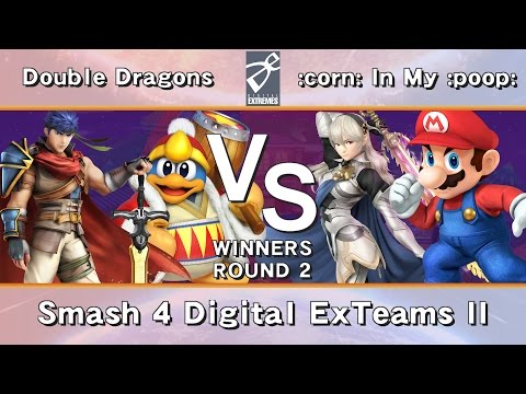 [DE] Smash 4 Digital ExTeams II - Round 2 - Double Dragons vs 🌽 In My 💩