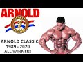 ALL ARNOLD CLASSIC WINNERS FROM 1989 TO 2020