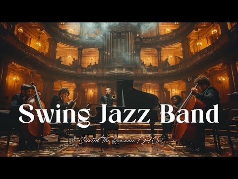 Echoes Of Swing Dynamic Jazz Band🎵Performances That Transport You To '40s[Jazz,Swing Jazz,Jazz Club]
