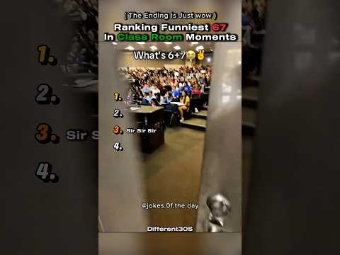 67 In Class Room #shorts #fypシ #tiktok #67 #school