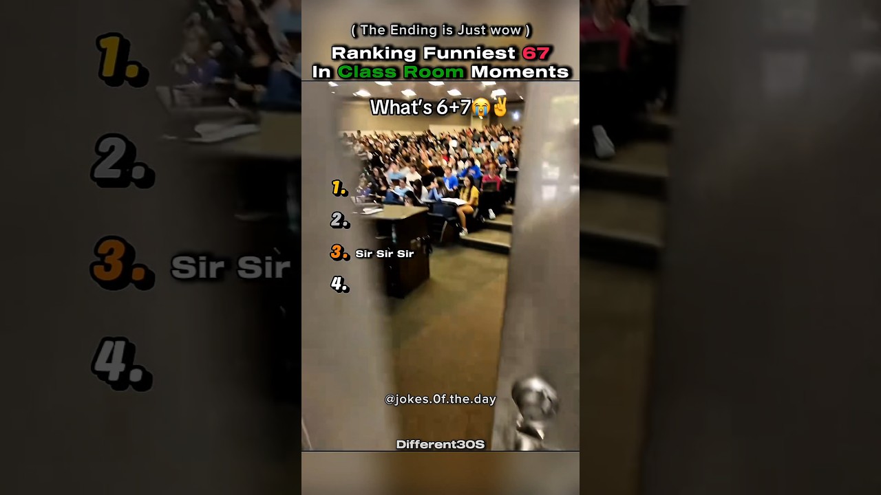 67 In Class Room #shorts #fypシ #tiktok #67 #school