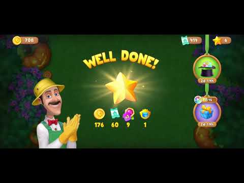 Happy New Levels Are Out ▪︎ levels 9166 - 9171▪︎ no hacks, real play ☆ Gardenscapes