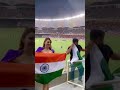 Urvashi Rautela Spotted At India Vs Pakistan Match Dubai Urvashi Rautela Bollywood Fever FM