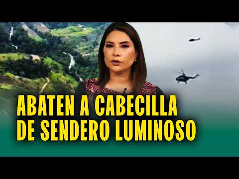 Cabecilla terrorista es abatido tras balear helicóptero de Fuerzas Armadas: Suboficial quedó herido