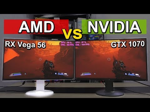 AMD vs NVIDIA 2017 - RX Vega 56 vs GTX 1070