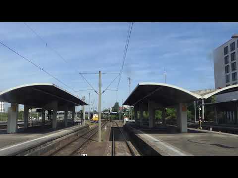 Führerstandsmitfahrt: BR 101 und Intercity - Ausfahrt @ Heidelberg