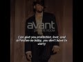 Avant - Everything About You (Lyrics Video)
