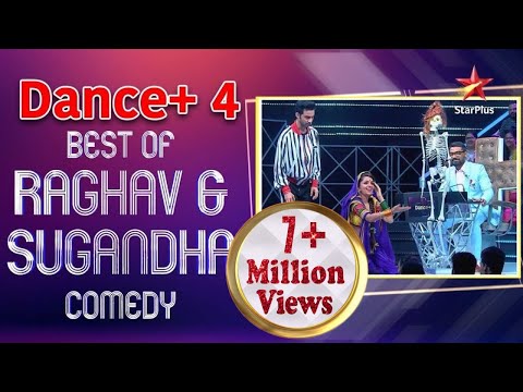 Raghav juyal best comedy scenes|| dance India dance plus